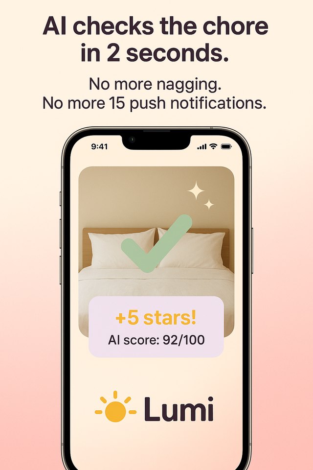 AI checks the chore in 2 seconds